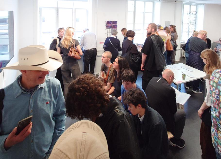 afslutningsudstilling