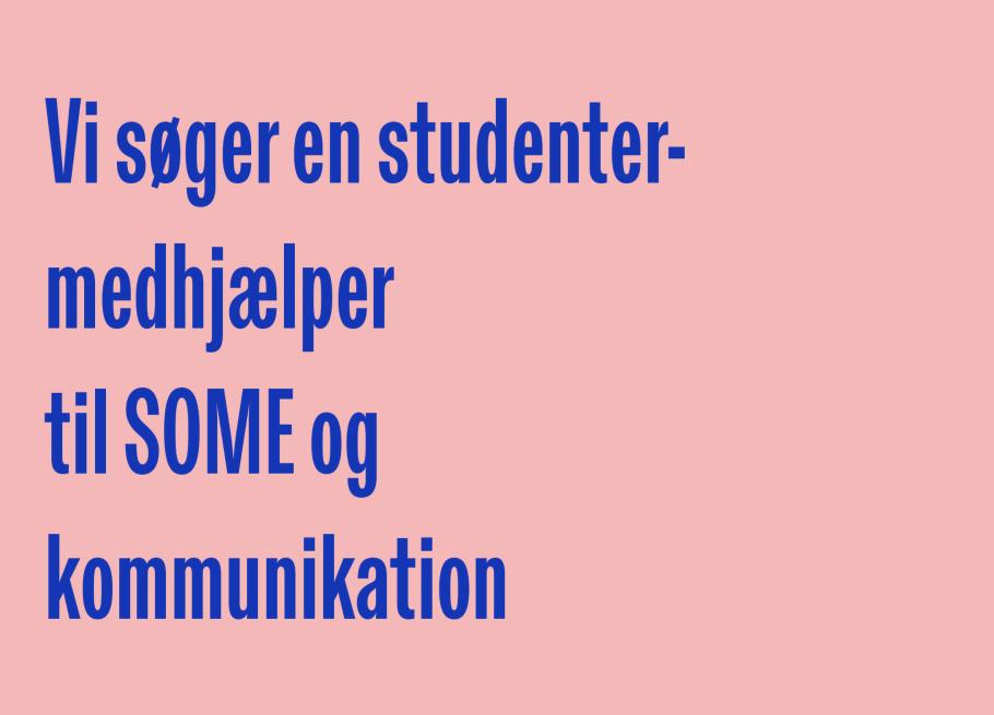 Studentermedhjælper